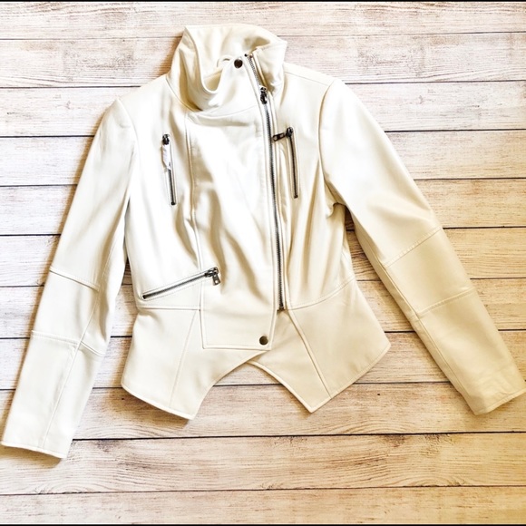 G.I.L.I. Leather Peplum Moto Jacket - Picture 2 of 7